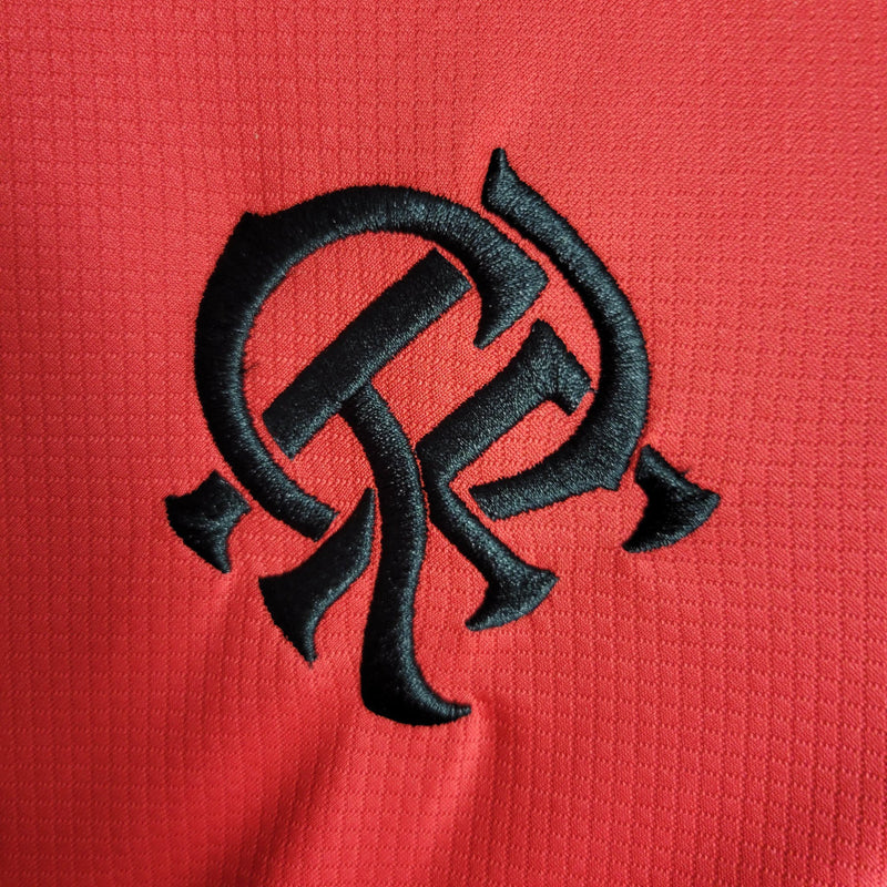 Conjunto Infantil Oficial do CR Flamengo 23/24 Treino - Kids