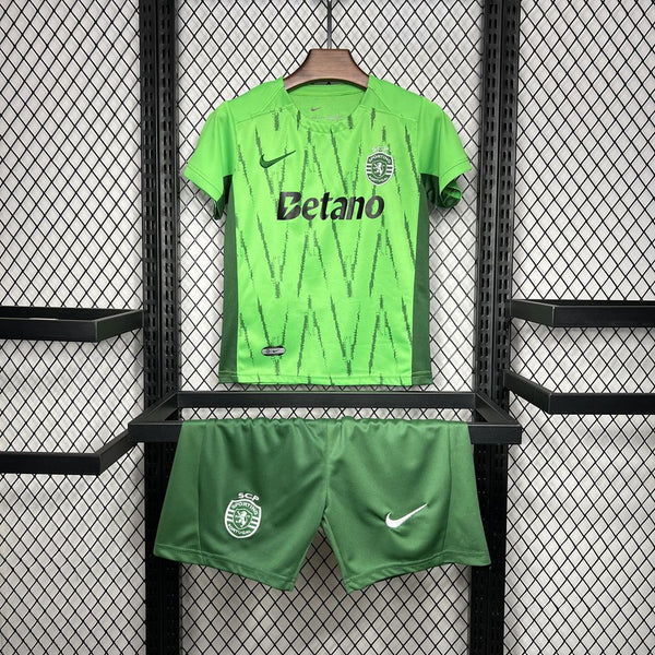 Conjunto Infantil Oficial do Sporting 24/25 - Kids