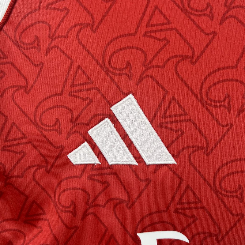 Camisa Feminina Oficial do Arsenal 25/26 - Baby Look