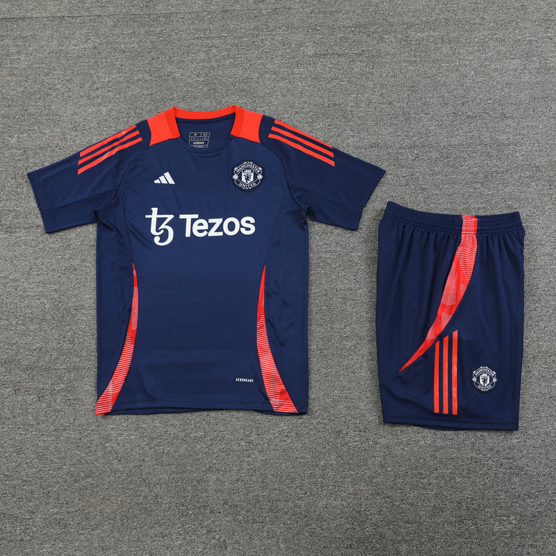 Kit Oficial do Manchester United 24/25 - Treino
