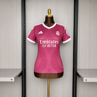 Camisa lll Feminina Oficial do Real Madrid 26/27 - Baby Look