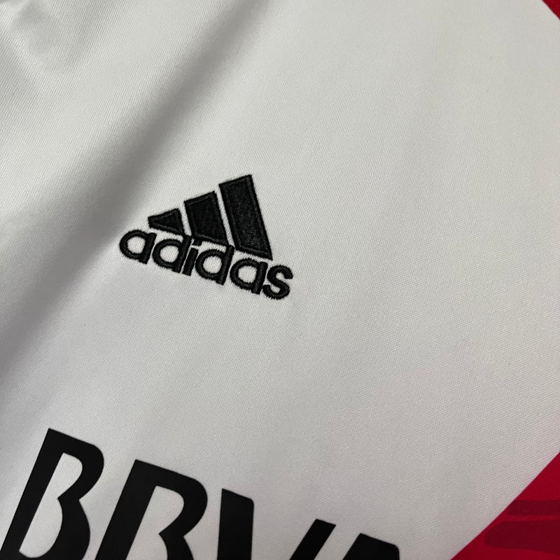 Camisa Retrô do River Plate 2013/2014- Manga Longa