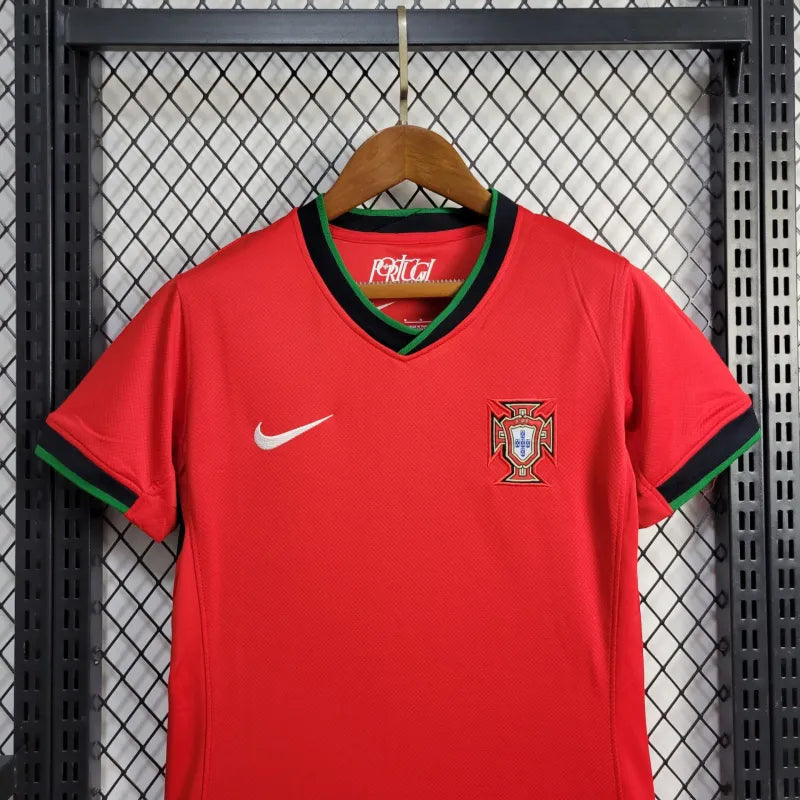 Camisa Feminina Oficial de Portugal 24/25 Versão Torcedor - Baby Look