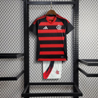Conjunto Infantil Oficial do CR Flamengo 25/26 - Kids