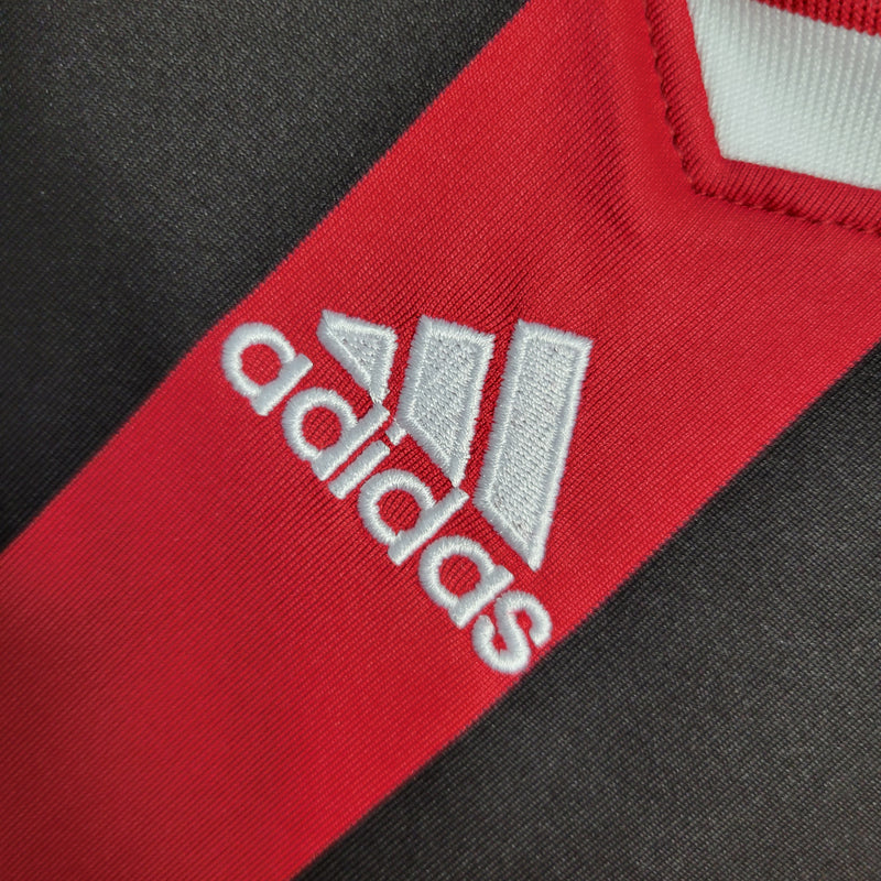 Camisa Retrô do Milan 2009/2010 - Manga Longa