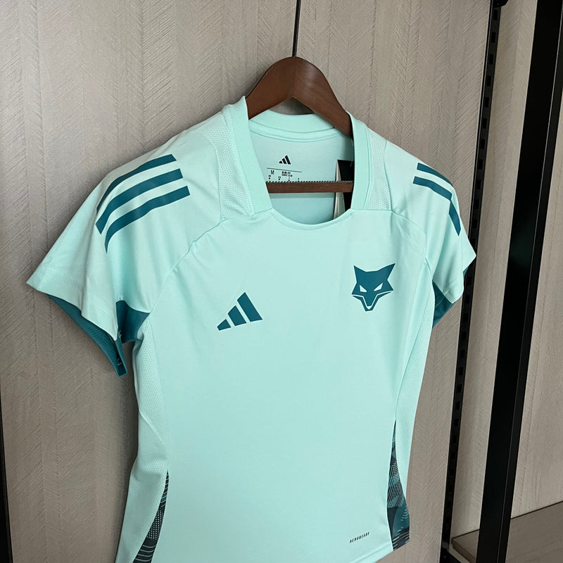 Camisa Feminina Oficial do Cruzeiro 25/26 Baby Look - Treino