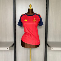 Camisa Feminina Oficial da Espanha 26/27 - Baby Look