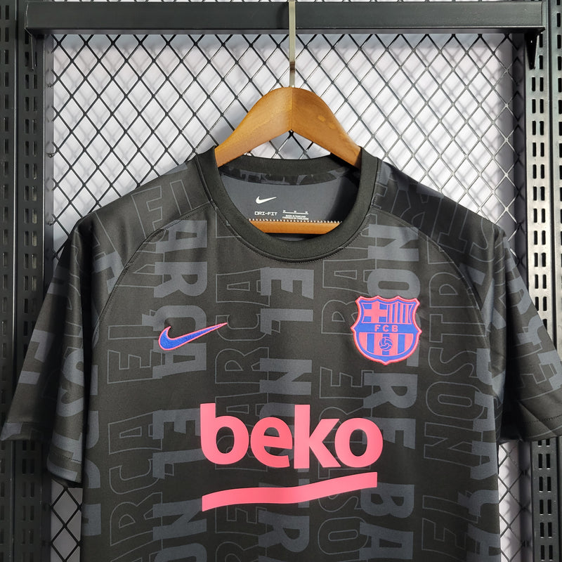 Camisa Oficial do Barcelona 22/23 - Treino