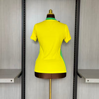 Camisa Feminina Oficial do Brasil 25/26 - Baby Look