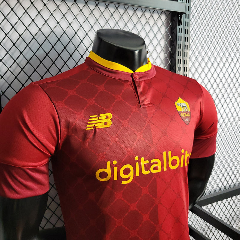 Camisa Oficial do Roma 22/23 - Versão Jogador