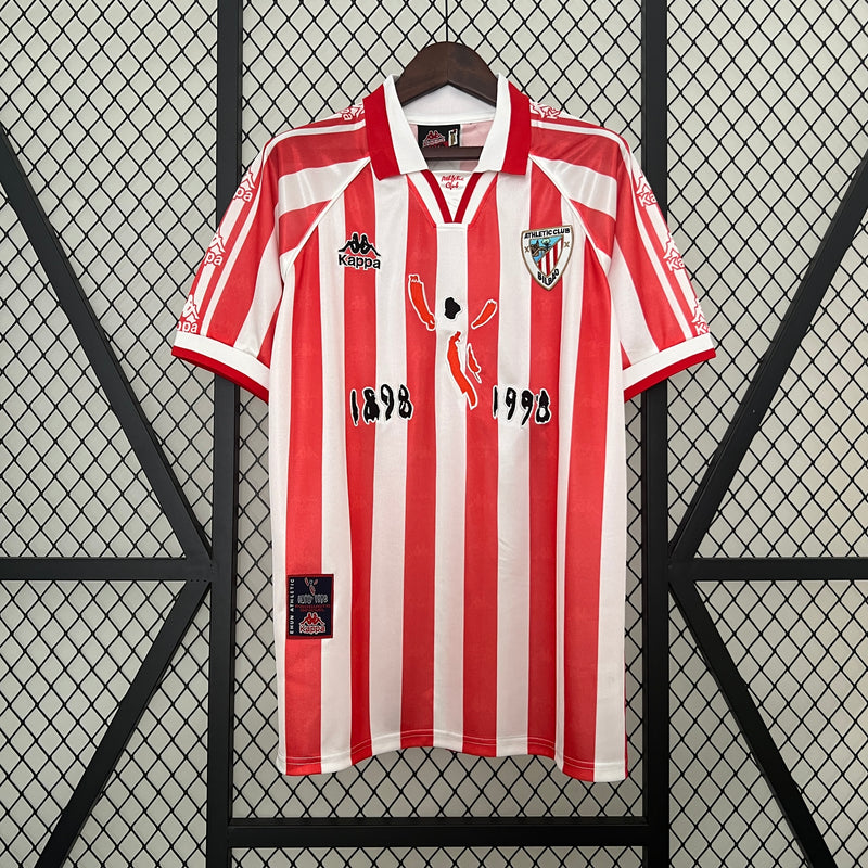 Camisa Retrô do Athletic Bilbão 1997/1998