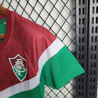 Camisa Feminina Oficial do Fluminense 23/24 Baby Look - Treino