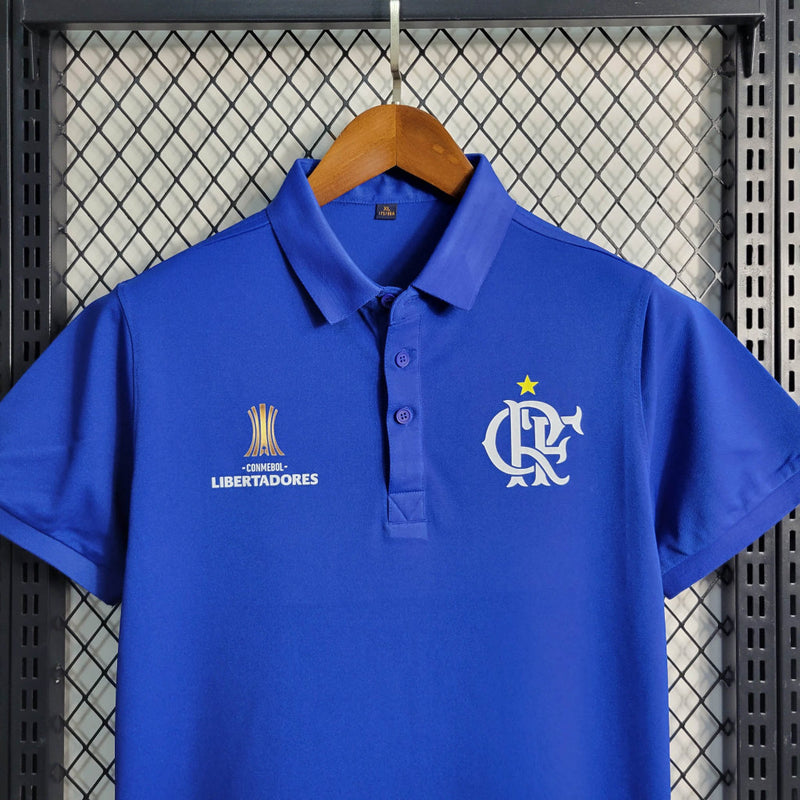 Camisa Oficial do CR Flamengo 23/24 Polo - Libertadores