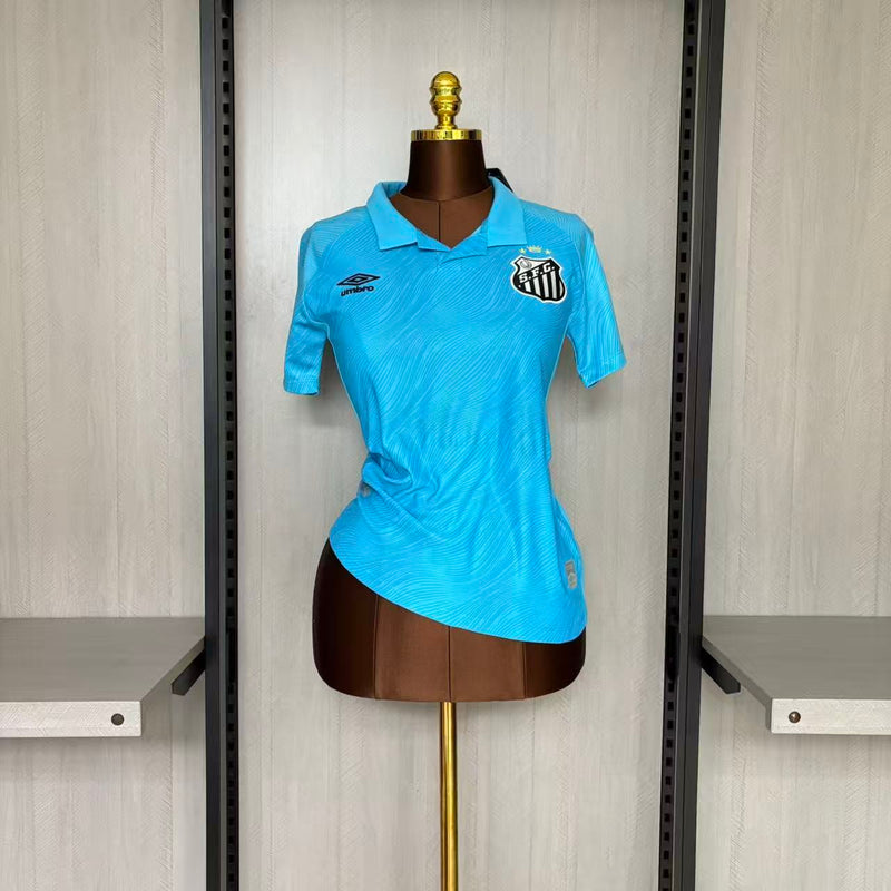 Camisa Feminina Oficial do Santos 25/26 - Baby Look
