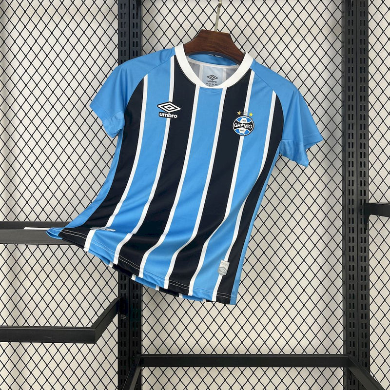 Camisa Feminina Oficial do Grêmio 25/26 - Baby Look