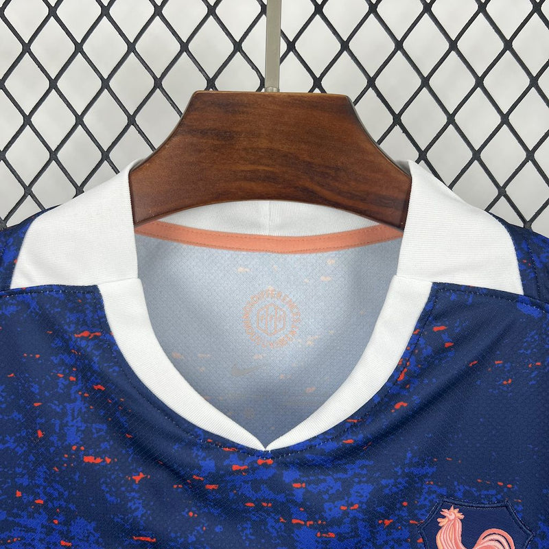 Camisa Feminina Oficial da França 25/26 - Baby Look