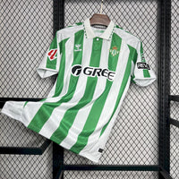 Camisa Oficial do Real Betis 24/25 Versão Torcedor - Completa com Patrocínios