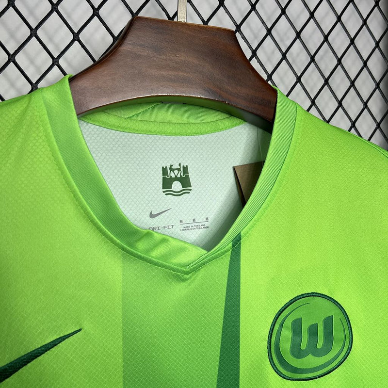 Camisa Oficial do Wolfsburg 24/25 - Versão Torcedor