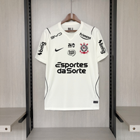Camisa Oficial do Corinthians 26/27 Torcedor - Completa com Patrocínios