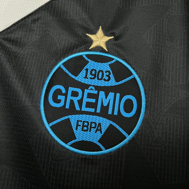 Camisa Oficial do Grêmio 24/25 Versão Torcedor - Completa com Patrócinios