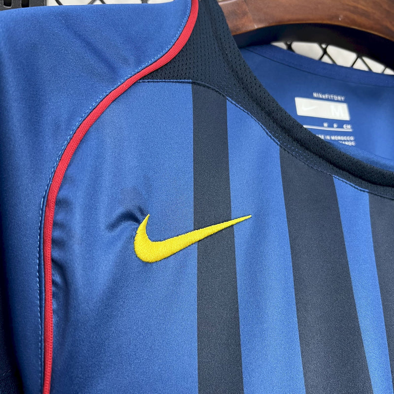 Camisa Retrô do Barcelona 2004/2005