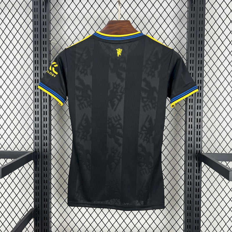 Camisa Feminina Oficial do Manchester United 25/26 - Baby Look