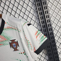 Camisa Feminina Oficial do Portugal 25/26 Baby Look - Pré Jogo