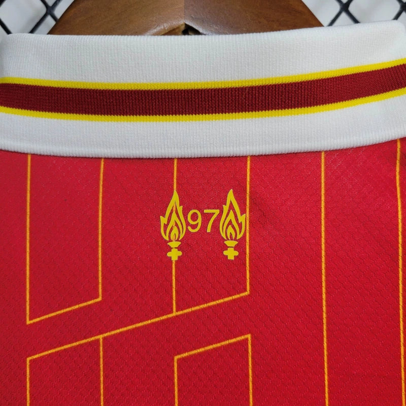 Camisa Feminina Oficial do Liverpool 24/25 - Baby Look
