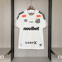 Camisa Oficial do Santos 26/27 Torcedor - Completa com Patrocínos