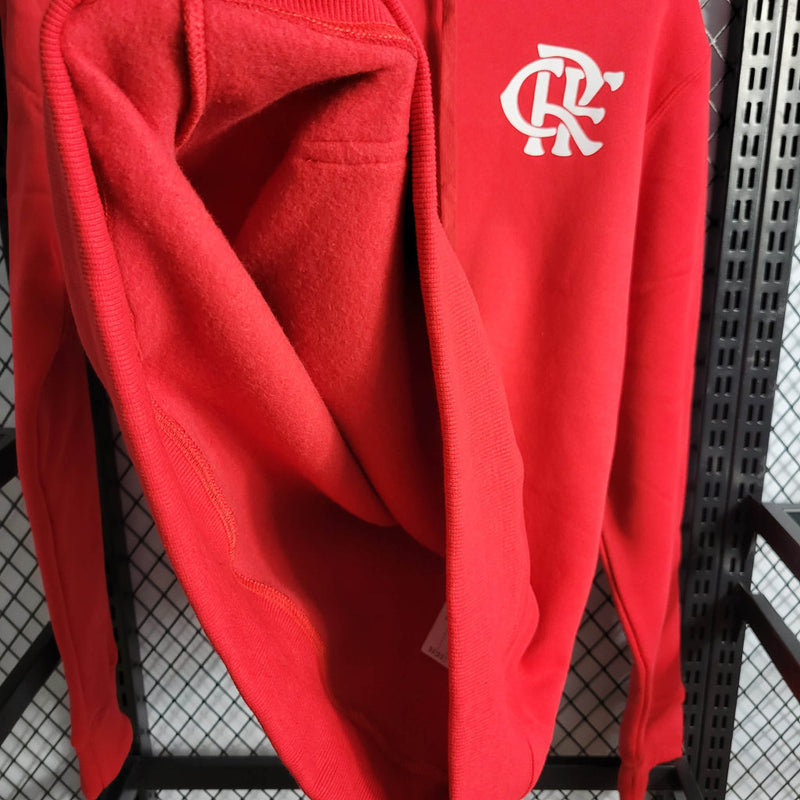 Moletom do CR Flamengo 23/24 - Vermelho