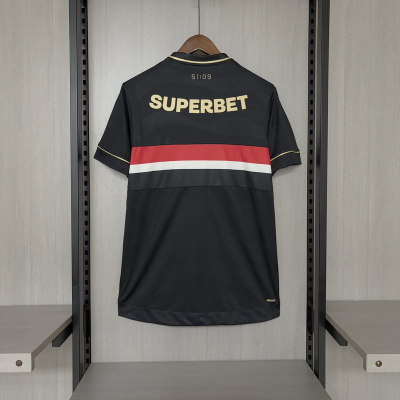 Camisa 3 Oficial do São Paulo 25/26 Versão Torcedor - Completa com Patrocínios