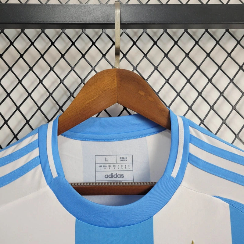Camisa Oficial da Argentina 24/25 Versão Torcedor - Completa com Patch