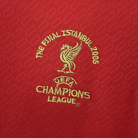 Camisa Retrô do Liverpool 2005 - Versão Retrô