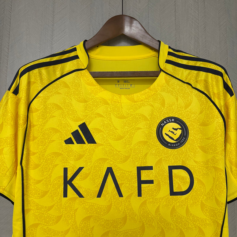 Camisa Oficial do Al-Nassr 25/26 - Versão Torcedor