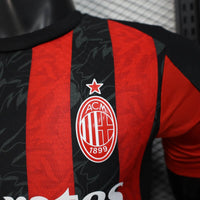 Camisa Oficial do Milan 25/26 - Versão Jogador