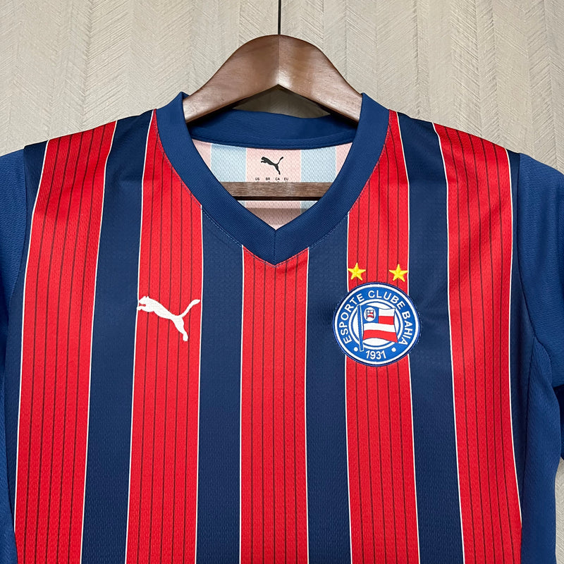 Camisa Feminina Oficial do Bahia 25/26 - Baby Look
