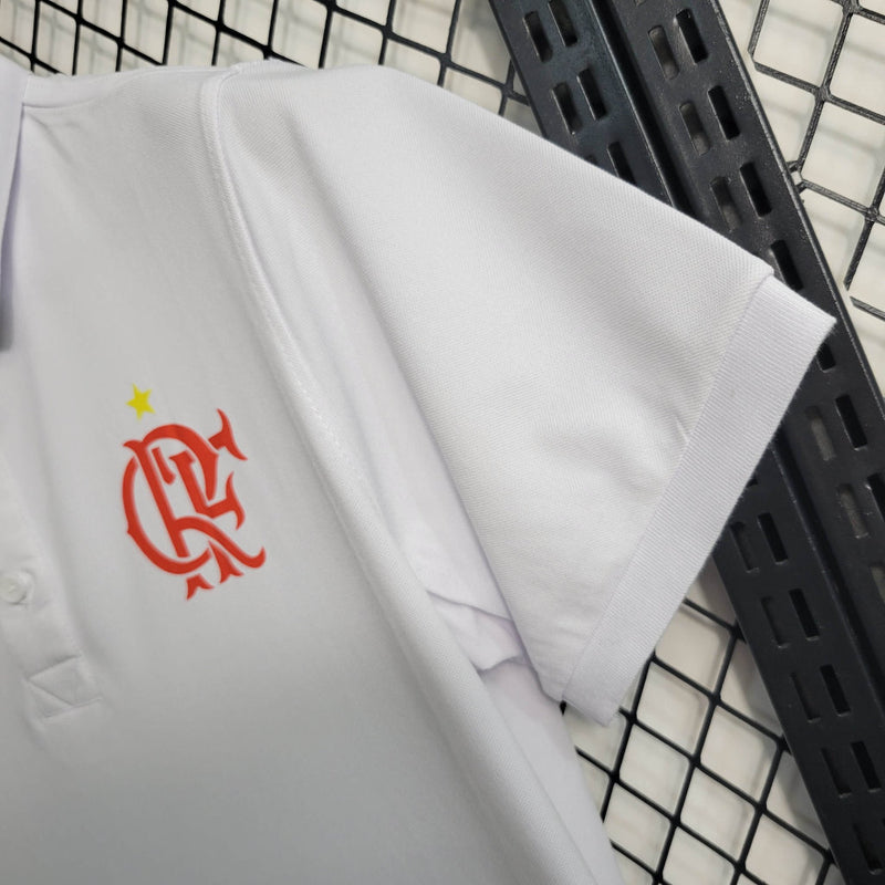 Camisa Oficial do CR Flamengo 23/24 Polo - Libertadores
