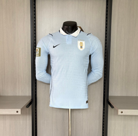 Camisa Oficial do Uruguai 26/27 Manga Longa - (+Pacth)