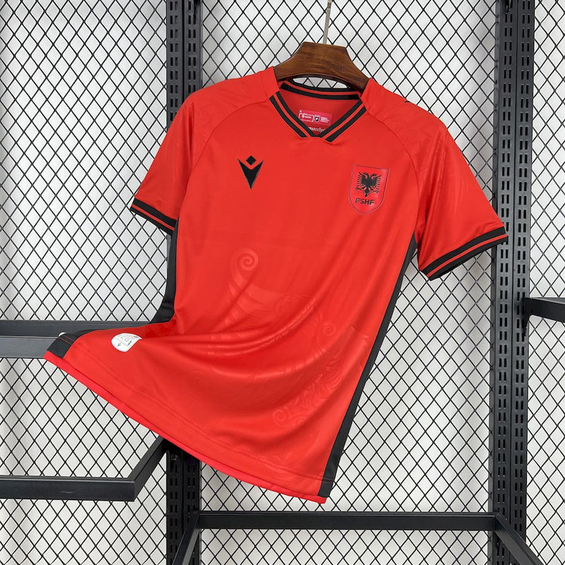 Camisa Oficial do Albânia 25/26 - Versão Torcedor