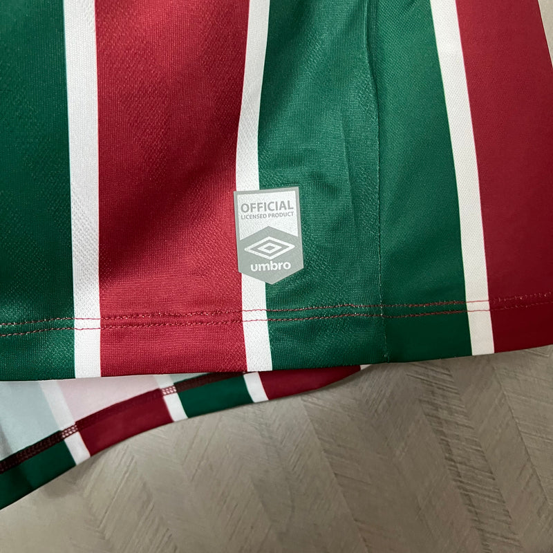 Camisa Oficial do Fluminense 25/26 Versão Torcedor - Completa com Patrocínios