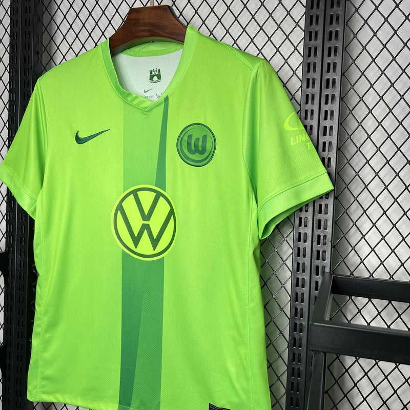 Camisa Oficial do Wolfsburg 24/25 - Versão Torcedor