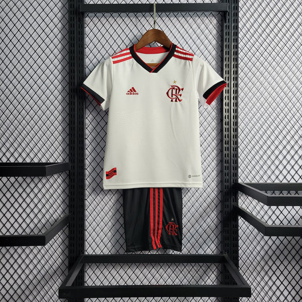 Conjunto 2 Infantil Oficial do CR Flamengo 22/23 - Kids