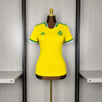 Camisa Feminina Internacional Adidas Brasil 26/27 - Baby Look