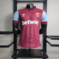 Camisa Oficial do West Ham 23/24 - Versão Jogador