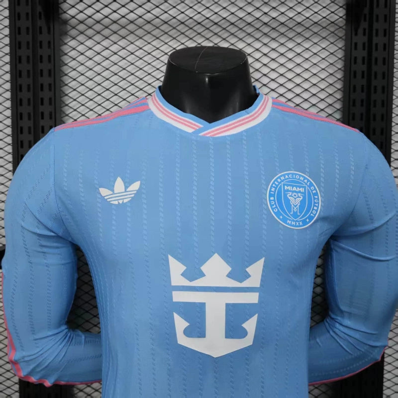 Camisa Oficial da Inter de Miami 25/26 - Manga Longa