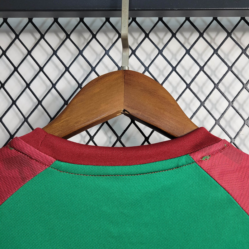 Camisa Feminina Oficial do Fluminense 23/24 Baby Look - Treino