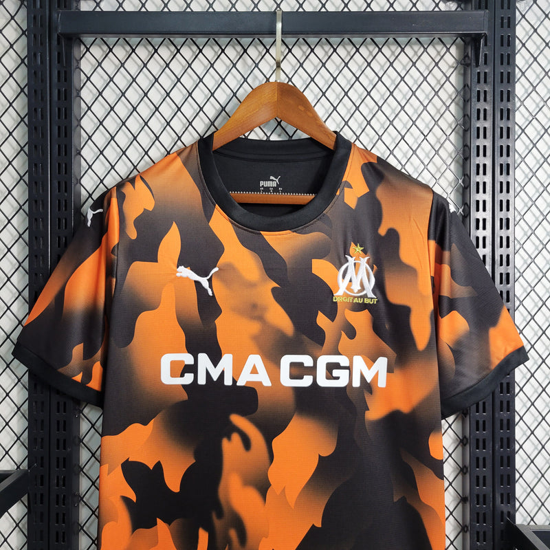 Camisa 2 Oficial do Olympique de Marseille 23/24 - Versão Torcedor