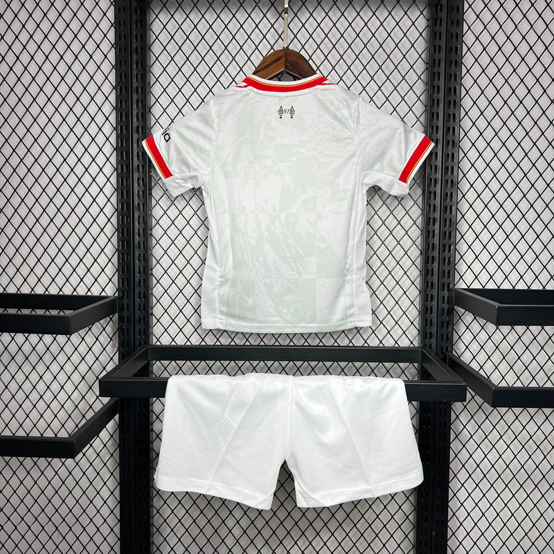 Conjunto Infantil Oficial do Liverpool 24/25 - Kids