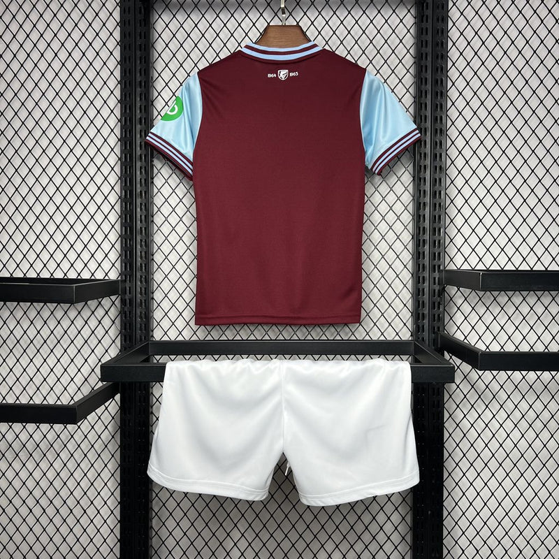 Conjunto Infantil Oficial do West Ham 24/25 - Kids