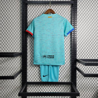 Conjunto 2 Infantil Oficial do Barcelona 23/24 - Kids